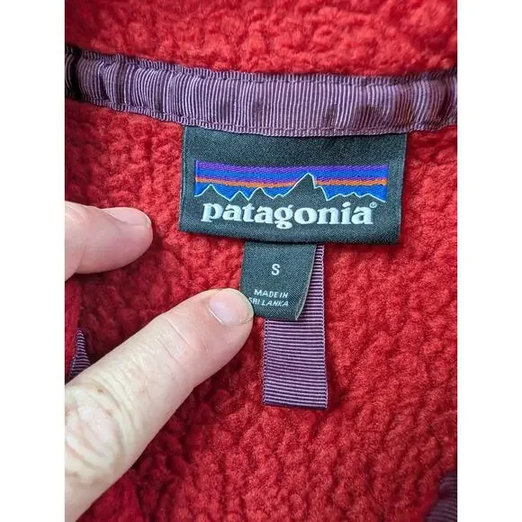 Patagonia Marsupial Lava Red Pullover - Picture 7 of 13